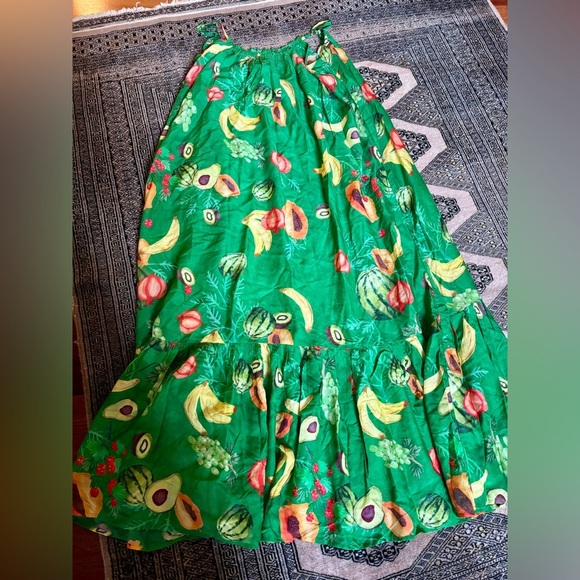 Anthropologie The Malika Gauze Maxi Dress NWT Sz M. - Picture 4 of 4